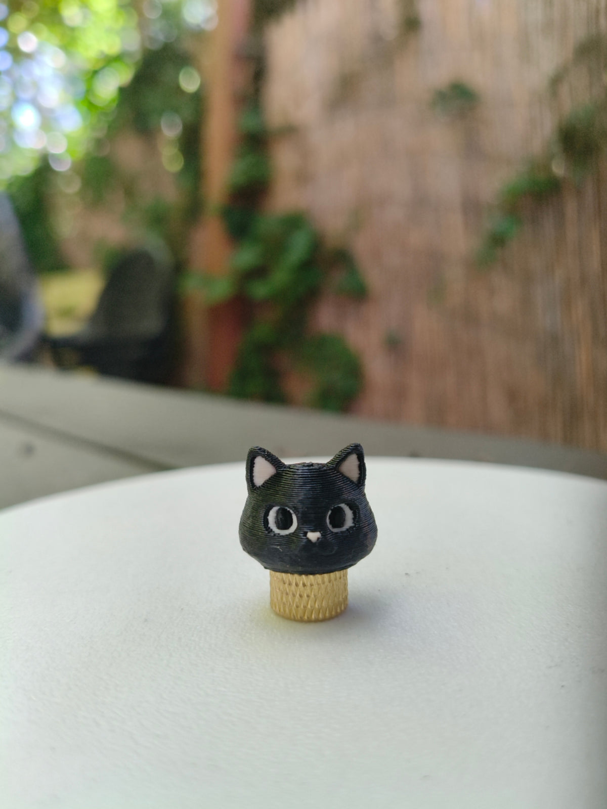 Katze – Ventilkappe | 2er Set inkl. Adapter