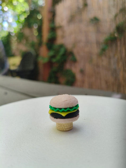 Burger – Ventilkappe | 2er Set inkl. Adapter